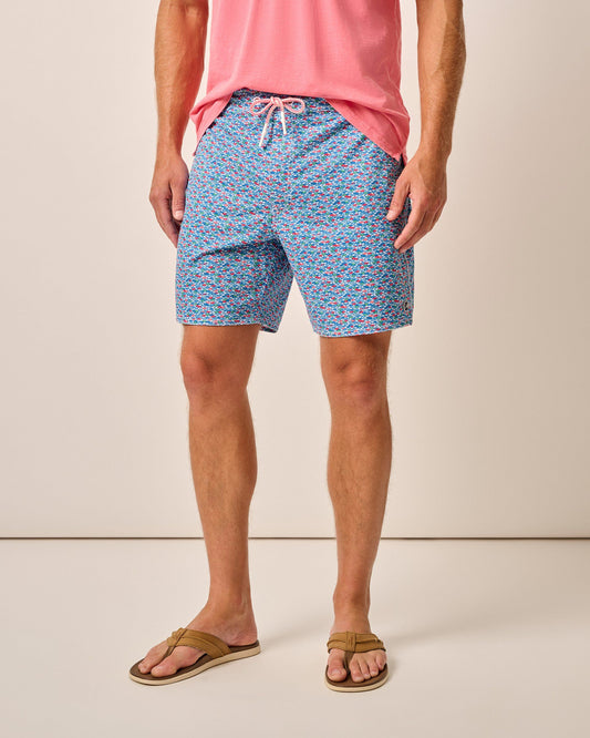 Half Elastic  Surf Shorts